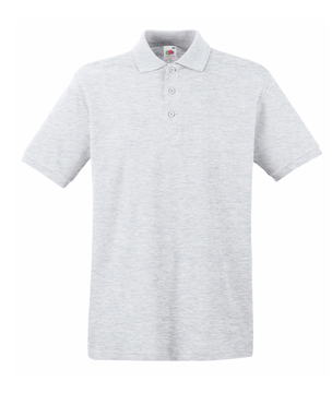 POLO PREMIUM ( FRUIT OF THE LOOM ) cenere